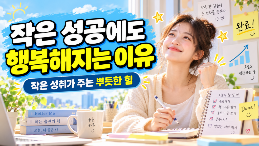 작은 성취 썸네일